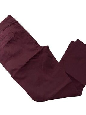 Women’s Zac & Rachel Burgundy Pull On Pants Size 12